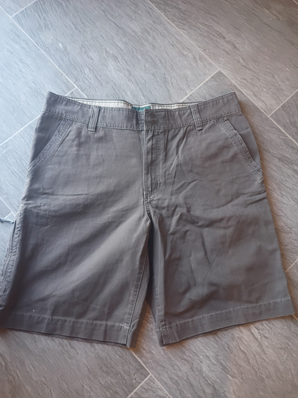 Men's Casual Gray Chino Shorts